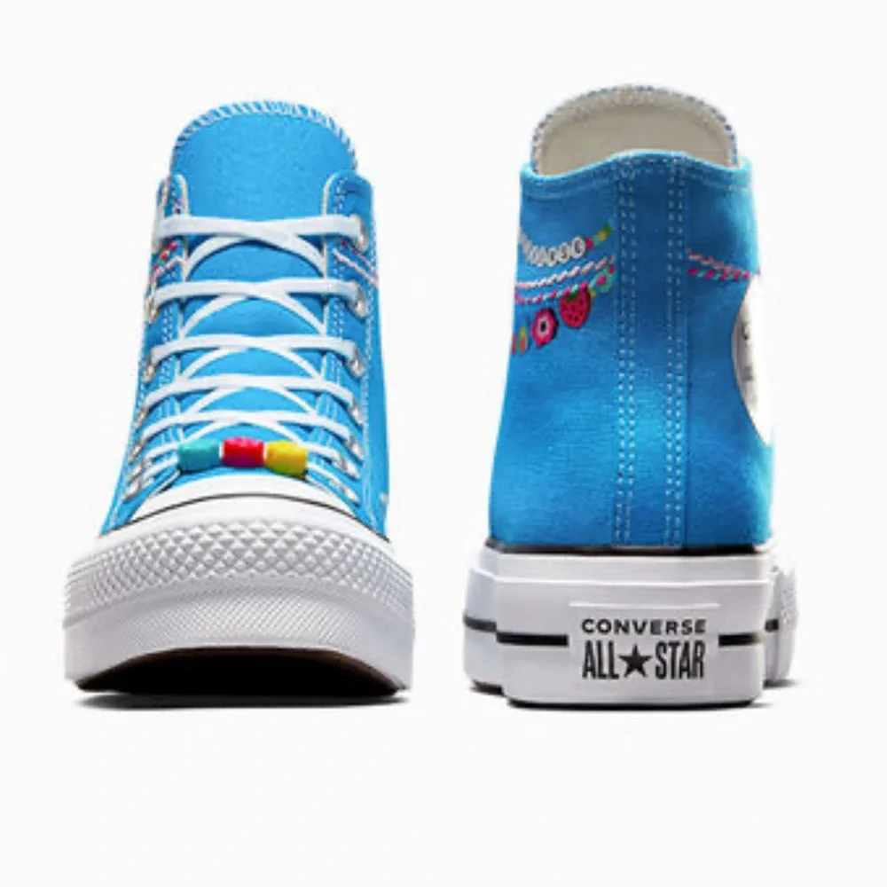 NWT Converse Chuck Taylor All Star Lift Platform Embroidered Bracelet